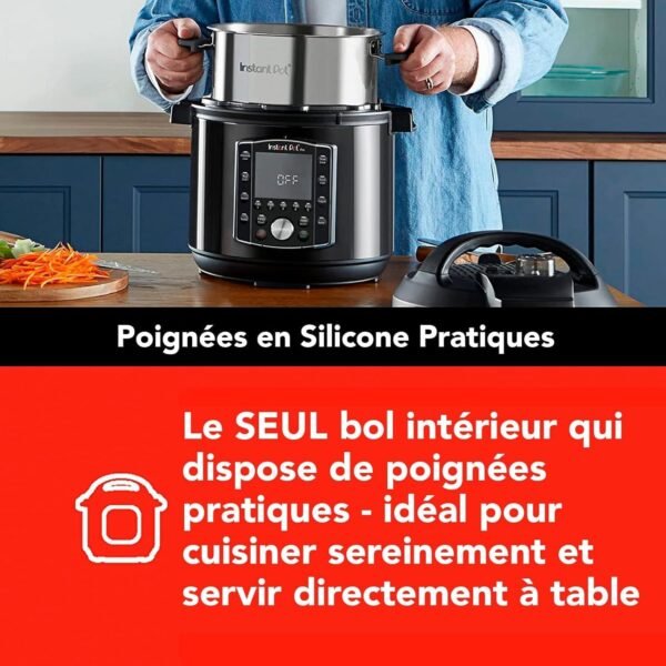 Instant Pot Pro 6, Autocuiseur Électrique Multifonction 10-en-1 – Image 2